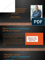 Persuasive Communications - PPT - Module 4