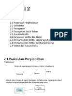 Gerak Dan Vektor Fisika Dasar 2A