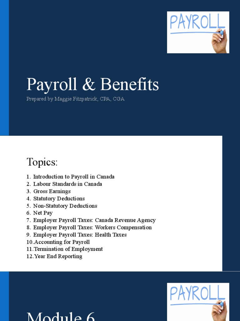 Calculate Canadian Payroll Tax Deductions