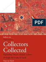 Collectors Collected - Exploring Dutch Colonial Culture Through The Study of Batik