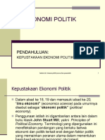 Ekonomi Politik BHN Ajar