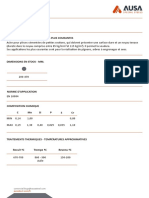 Acier Cementation 16MnCr5 AUSA