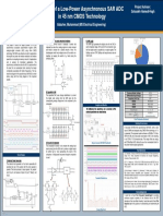 (Poster) Design of A Low-Power Asynchronous SAR ADC in 45 NM CMOS Technology