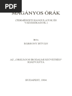 Fekete István Sárgaréz Patkók | PDF