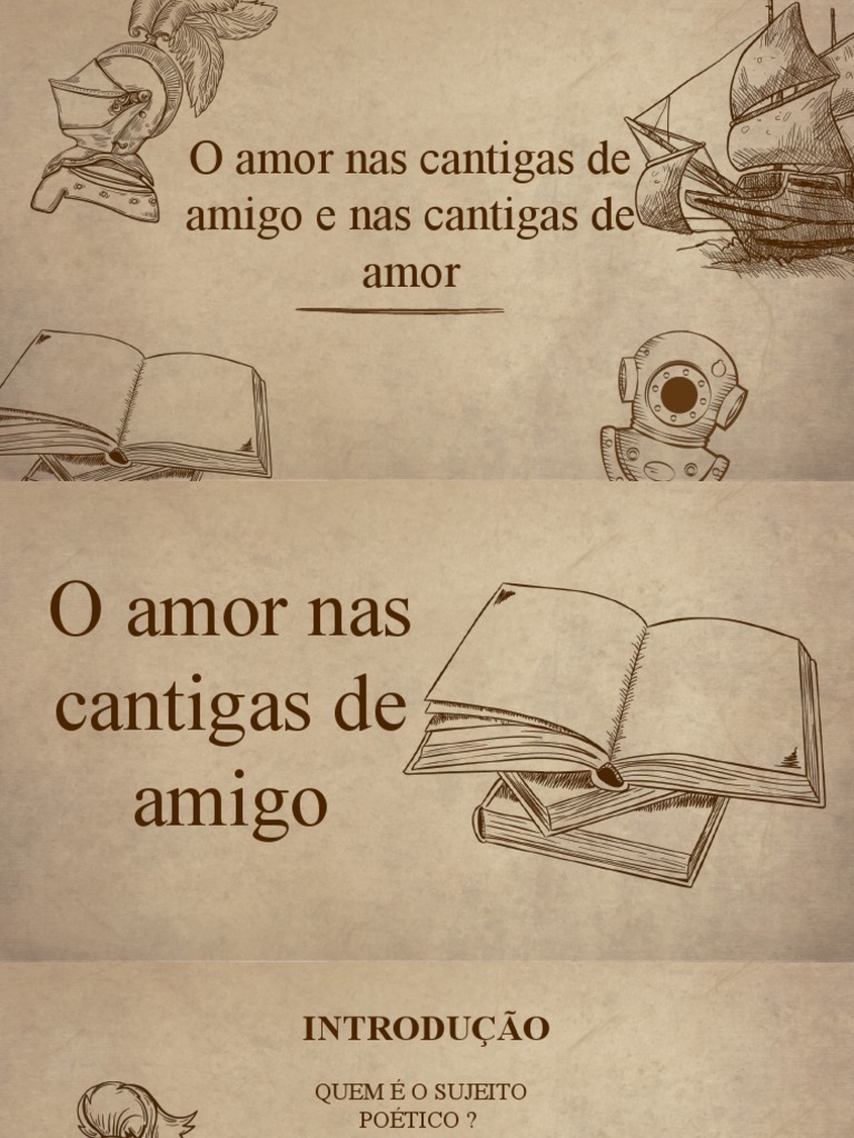 Amor nas Cantigas: Amigo e Trovador | PDF | Arte | Clássicos