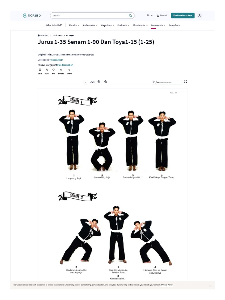 Www scribd com document 548289820 jurus 1 35 senam 1 90 dan toya1 15 1