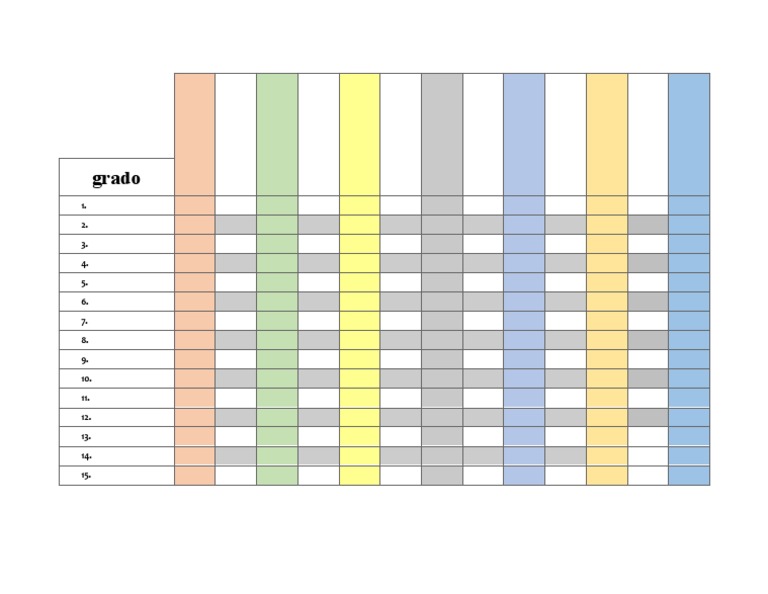 Template Grade Book | PDF