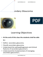 Secondary Glaucoma