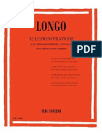 Achille Longo 32 lezioni pratiche sull'armonizzazione del canto dato - evidenziato le parti importanti