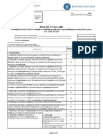 Fisa de Evaluare A Cadrelor Didactice Conform Anexa 2 La Metodologie 2023 - 2024