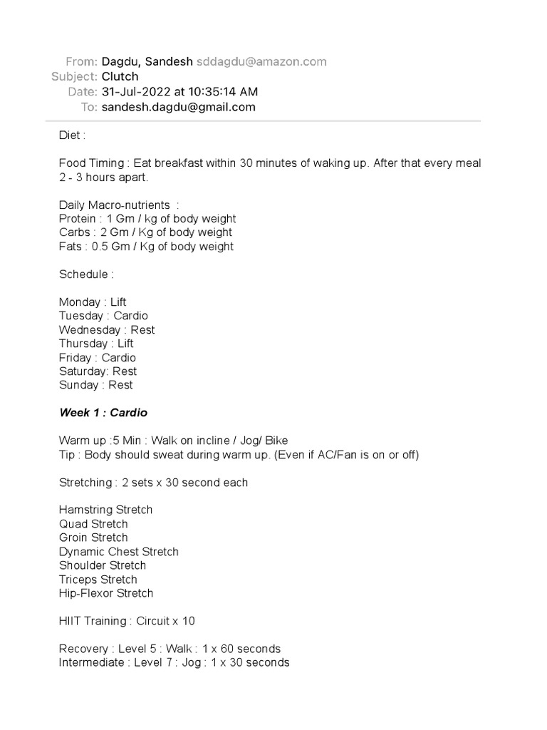 Clutch PDF High Intensity Interval Training Aerobic Exercise