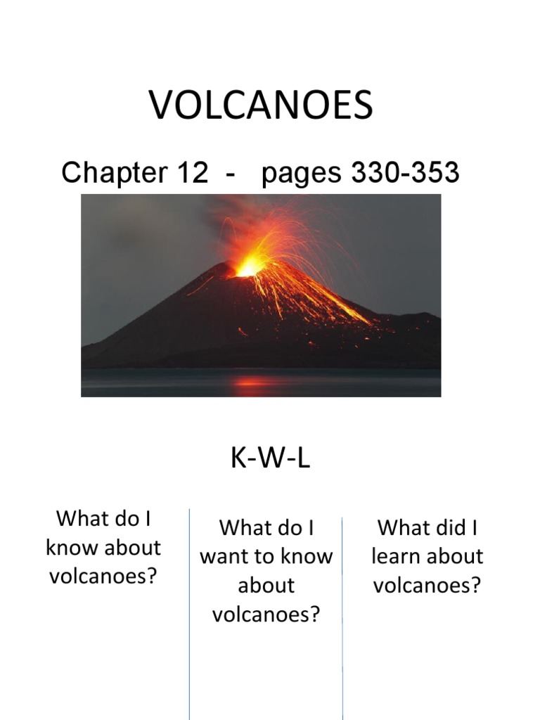 Allison Volcano Powerpoint | PDF | Social Science | Science & Mathematics