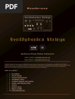 Download Synthphonica Strings VST VST3 Audio Unit Plugins String Ensembles Solo Violin Viola Cello and Contrabass EXS24  KONTAKT Windows macOS by Syntheway Virtual Musical Instruments SN6268382 doc pdf