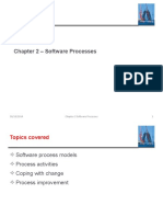 Software Processes Chapter 2 Summary
