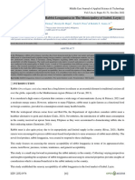 Sensory Acceptability of Rabbit Longganisa in The Municipality of Isabel, Leyte 