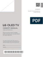 LG Objet TV Owners Manual