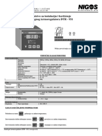 Regulator Temperature dtr-931 v60