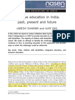 Inclusive Education in India: Past, Present and Future: Umesh Sharma and Ajay Das