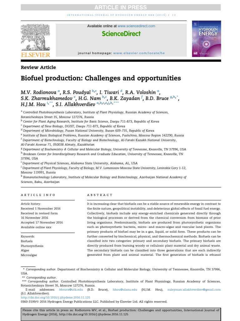 Biofuels | PDF | Biofuel | Biodiesel