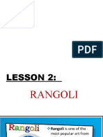 Lesson 2 Rangoli Arts