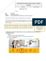 Circular 018 Manual de Matriculas Aã - o Escolar 2023