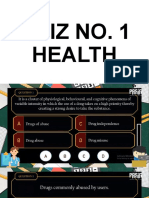 Quiz No.1 Health
