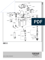 Despiece Cisterna WC Grohe