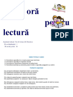 Planificare - Lectura 100%