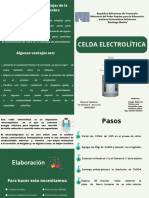 Díptico de Celda Electrolítica