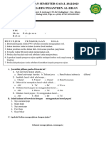 Soal Imtihan Pegon (Abu Bakar 2) .