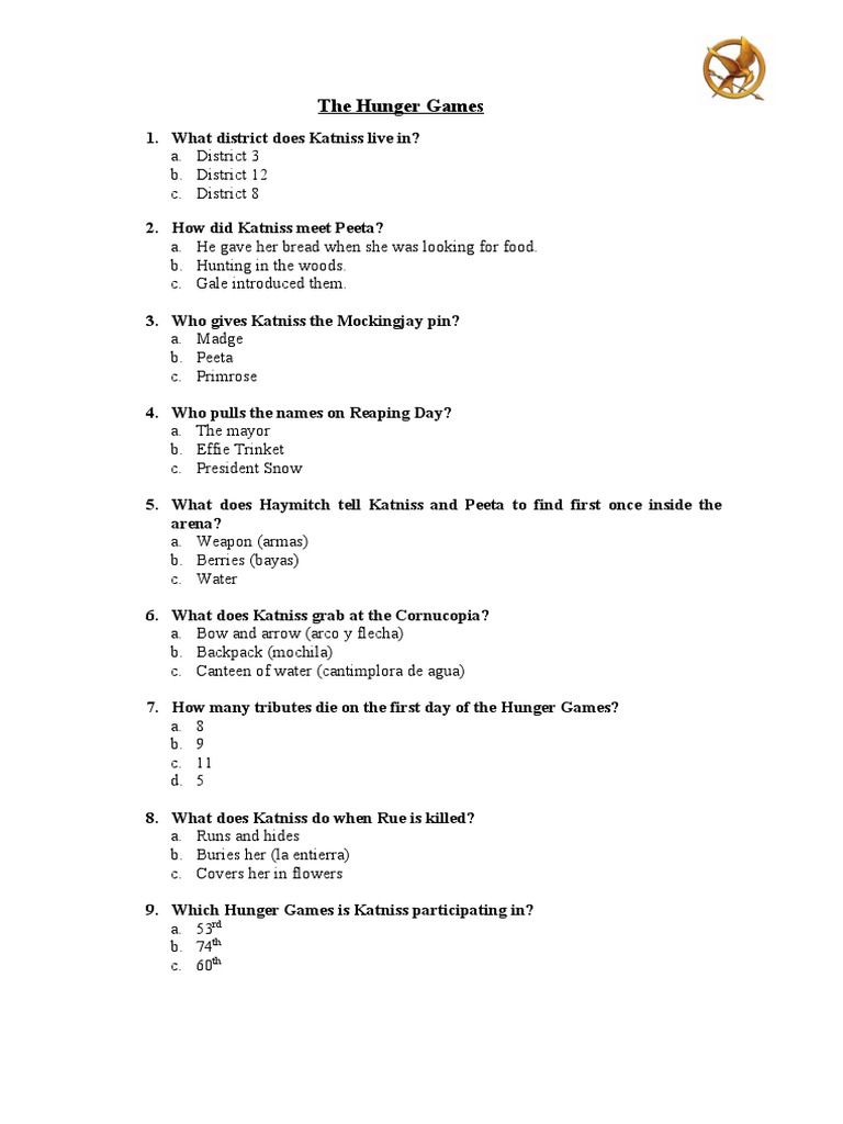 Hunger Games | PDF