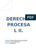 Trabajo 1 Derecho Procesal II