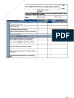 Checklists Plan de Contingencia (Derrames de Productos Quimicos)