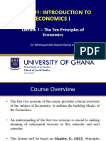 ECON 101 Lecture 1 - The Ten Principles of Economics