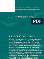 Agama Dan Pengertian Agama Dalam Berbagai Bentuknya