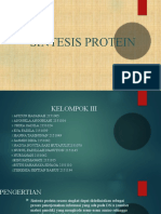 dokumen sintesis protein