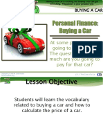 PF L11.1 The Cost of A Car