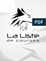 Wolf - Liste Courses