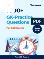 1000+ GK Questions for SSC Exams Free E-Book