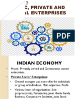 Differences Between Private, Public Sector Enterprises