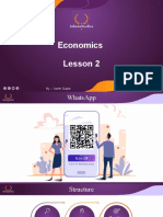 Economics Lesson 2