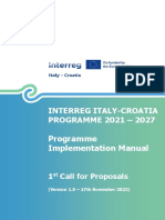 Programme Implementation Manual