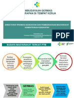 Pembudayaan Germas Di Tempat Kerja 02092022