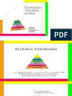 Blooms Taxonomy