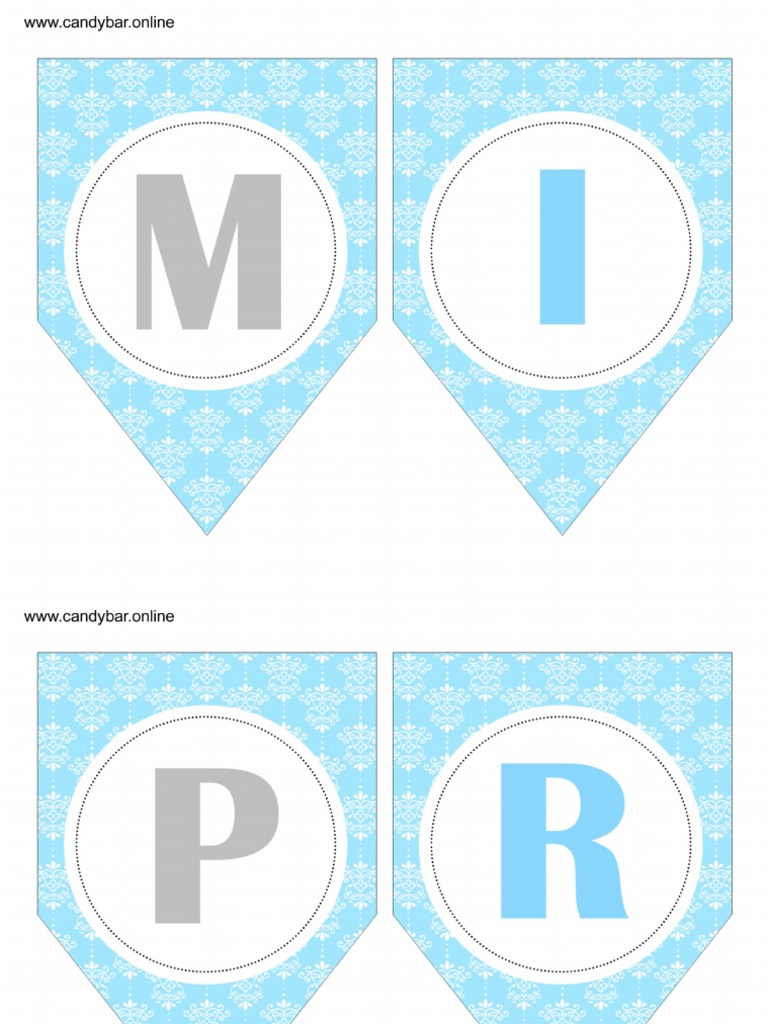 Banderín Primera Comunion Niño PDF