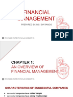 Financial Management Chapter Overview