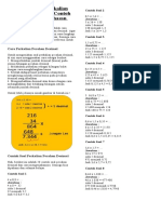 Cara Mudah Perkalian Pecahan Desimal