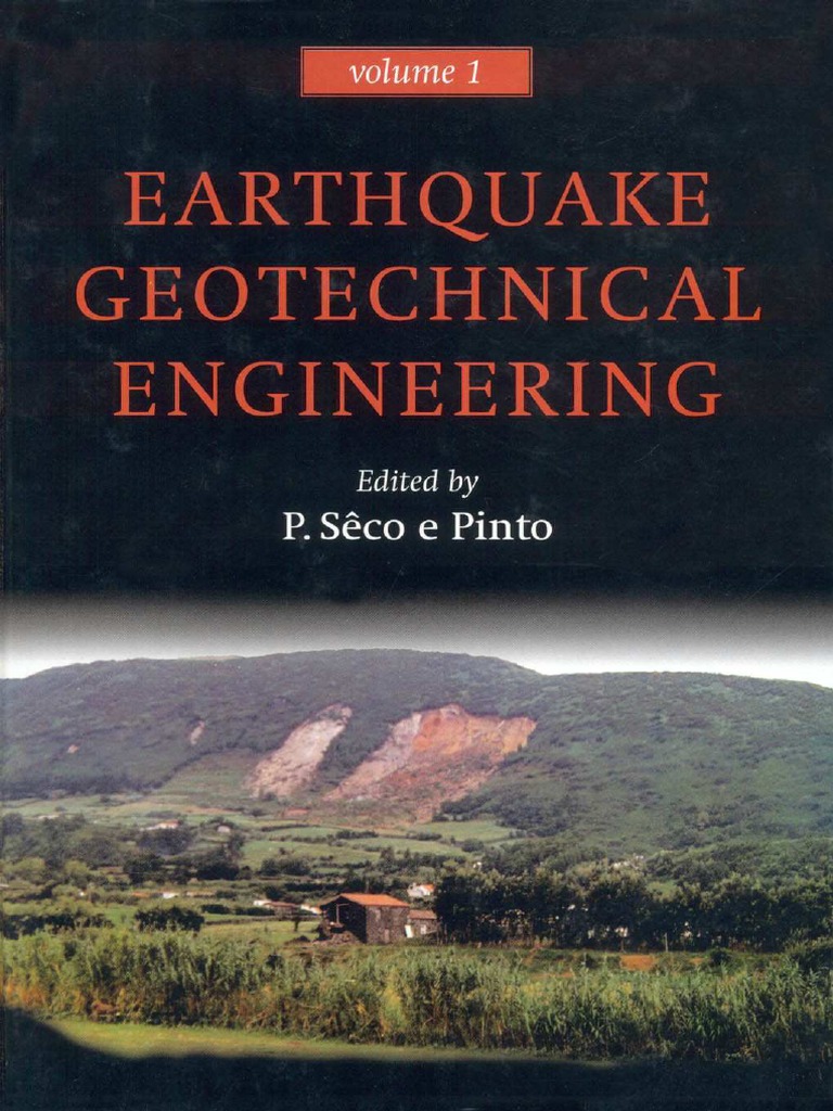Book Volume1 Earthquake Geotechnical Engineering | PDF | Stress