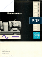 VEM Heidenau Maschinensätze 1963 16S A