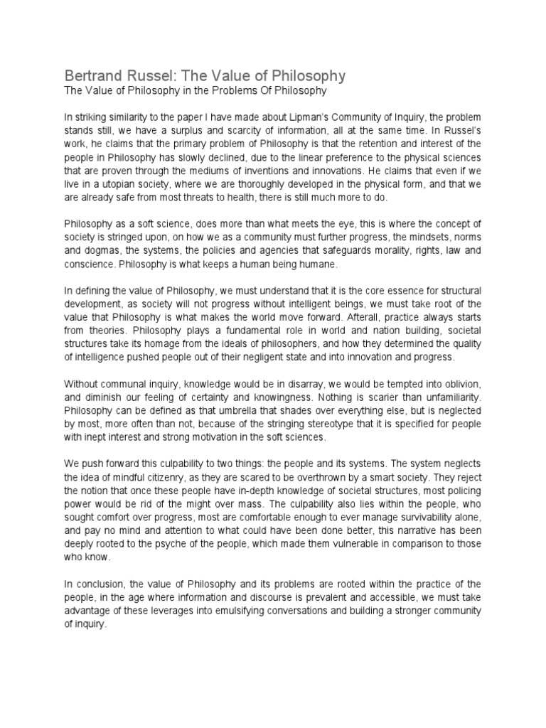 Ethical Paper 3 PDF Science Metaphysics